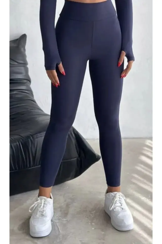 Kadın Yüksel Bel Toparlayıcı Esnek Dalgıç Tayt